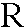R